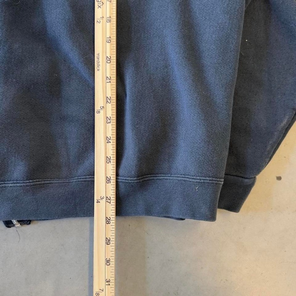 Vintage faded snap on tools black heavyweight zip up hoodie - Picture 4 of 5